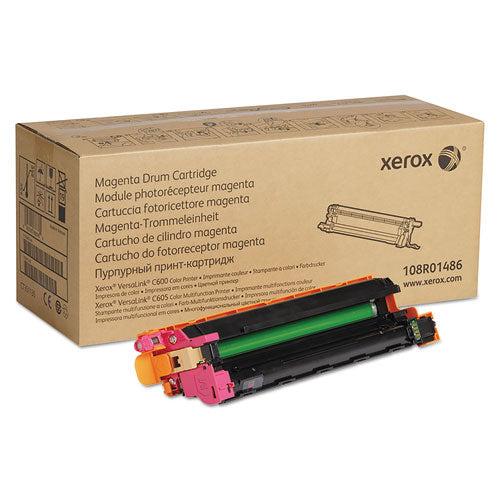 Xerox® wholesale. XEROX 108r01486 Drum Unit, 40,000 Page-yield, Magenta. HSD Wholesale: Janitorial Supplies, Breakroom Supplies, Office Supplies.