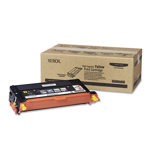 Xerox® wholesale. XEROX 113r00725 High-yield Toner, 6,000 Page-yield, Yellow. HSD Wholesale: Janitorial Supplies, Breakroom Supplies, Office Supplies.
