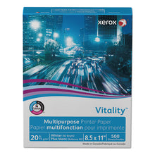 Load image into Gallery viewer, xerox™ wholesale. XEROX Vitality Multipurpose Print Paper, 92 Bright, 20 Lb, 8.5 X 11, White, 500-ream. HSD Wholesale: Janitorial Supplies, Breakroom Supplies, Office Supplies.