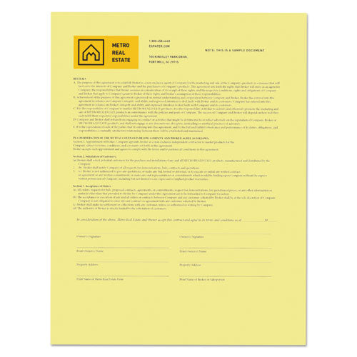 xerox™ wholesale. XEROX Revolution Digital Carbonless Paper, 1-part, 8.5 X 11, Canary, 500-ream. HSD Wholesale: Janitorial Supplies, Breakroom Supplies, Office Supplies.