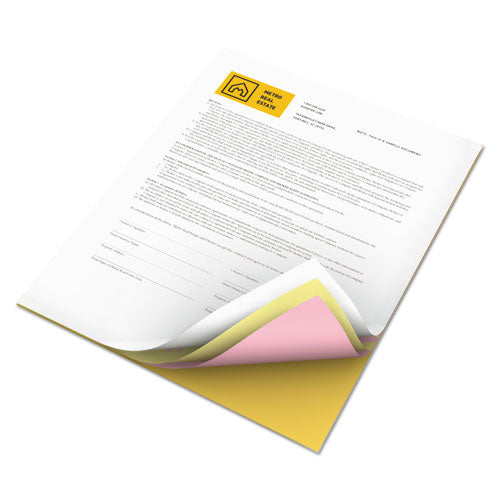 xerox™ wholesale. XEROX Vitality Multipurpose Carbonless 4-part Paper, 8.5 X 11, Goldenrod-pink-canary-white, 5,000-carton. HSD Wholesale: Janitorial Supplies, Breakroom Supplies, Office Supplies.