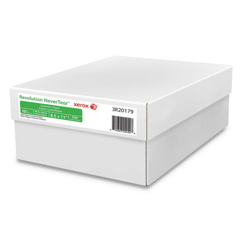 xerox™ wholesale. XEROX Revolution Nevertear, 10 Mil, 8.5 X 11, Smooth White, 500-ream. HSD Wholesale: Janitorial Supplies, Breakroom Supplies, Office Supplies.