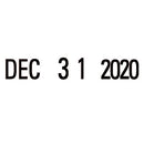 Xstamper® ECO-GREEN wholesale. Versadater Line Dater, Message Dater, 1 X 0.16, Pre-inked, Black. HSD Wholesale: Janitorial Supplies, Breakroom Supplies, Office Supplies.