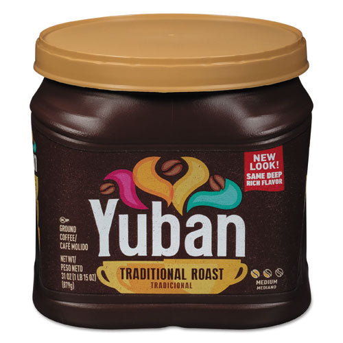Yuban® wholesale. Original Premium Coffee, Ground, 31 Oz Can. HSD Wholesale: Janitorial Supplies, Breakroom Supplies, Office Supplies.