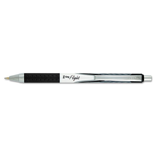 Zebra® wholesale. Zebra® Z-grip Flight Retractable Ballpoint Pen, 1.2mm, Black Ink, White Barrel, Dozen. HSD Wholesale: Janitorial Supplies, Breakroom Supplies, Office Supplies.