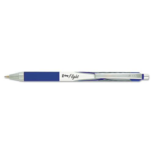 Zebra® wholesale. Zebra® Z-grip Flight Retractable Ballpoint Pen, 1.2mm, Blue Ink, White Barrel, Dozen. HSD Wholesale: Janitorial Supplies, Breakroom Supplies, Office Supplies.