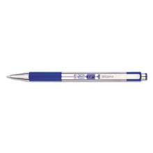 Load image into Gallery viewer, Zebra® wholesale. Zebra® F-301 Retractable Ballpoint Pen, 0.7 Mm, Blue Ink, Stainless Steel-blue Barrel. HSD Wholesale: Janitorial Supplies, Breakroom Supplies, Office Supplies.