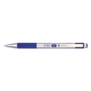 Zebra® wholesale. Zebra® F-301 Retractable Ballpoint Pen, 0.7 Mm, Blue Ink, Stainless Steel-blue Barrel. HSD Wholesale: Janitorial Supplies, Breakroom Supplies, Office Supplies.