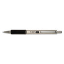 Zebra® wholesale. Zebra® F-402 Retractable Ballpoint Pen, 0.7mm, Black Ink, Stainless Steel-black Barrel. HSD Wholesale: Janitorial Supplies, Breakroom Supplies, Office Supplies.