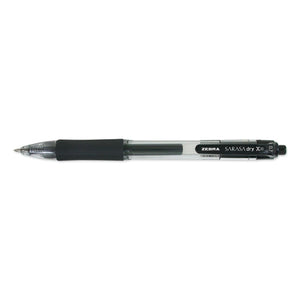 Zebra® wholesale. Zebra® Sarasa Dry Gel X20 Retractable Gel Pen, Medium 0.7mm, Black Ink, Smoke Barrel, Dozen. HSD Wholesale: Janitorial Supplies, Breakroom Supplies, Office Supplies.