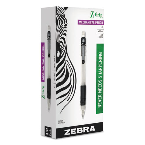 Zebra® wholesale. Zebra® Z-grip Mechanical Pencil, 0.7 Mm, Hb (