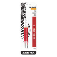 Zebra® wholesale. Zebra® Jf Refill For Jimnie, Sarasa, Sarasa, Ecosarasa, Orbitz, Z-grip, Z-grip And Gr8 Gel Roller Ball Pens, Medium, Red, 2-pack. HSD Wholesale: Janitorial Supplies, Breakroom Supplies, Office Supplies.