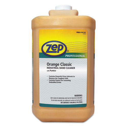 Zep Professional® wholesale. Industrial Hand Cleaner, Orange, 1 Gal Bottle, 4-carton. HSD Wholesale: Janitorial Supplies, Breakroom Supplies, Office Supplies.