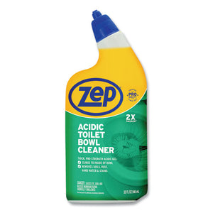 Zep® wholesale. Acidic Toilet Bowl Cleaner, Mint, 32 Oz Bottle, 12-carton. HSD Wholesale: Janitorial Supplies, Breakroom Supplies, Office Supplies.