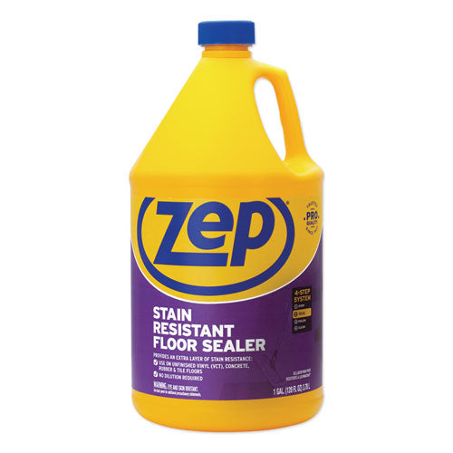 Zep Commercial® wholesale. Stain Resistant Floor Sealer, 1 Gal Bottle. HSD Wholesale: Janitorial Supplies, Breakroom Supplies, Office Supplies.