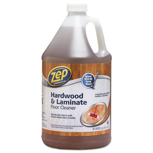 Zep Commercial® wholesale. Hardwood And Laminate Cleaner, 1 Gal Bottle. HSD Wholesale: Janitorial Supplies, Breakroom Supplies, Office Supplies.