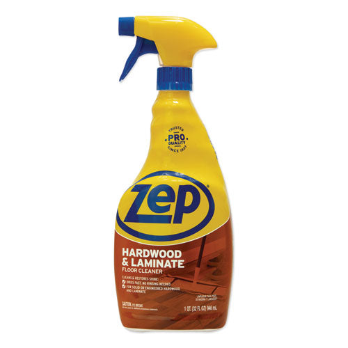 Zep Commercial® wholesale. Hardwood And Laminate Cleaner, 32 Oz Spray Bottle. HSD Wholesale: Janitorial Supplies, Breakroom Supplies, Office Supplies.