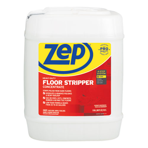 ZEP INC wholesale. Cleaner,flr,strp,5gal. HSD Wholesale: Janitorial Supplies, Breakroom Supplies, Office Supplies.