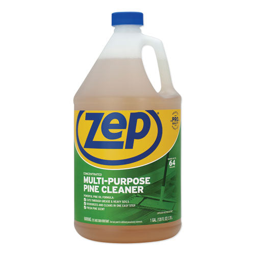 Zep Commercial® wholesale. Pine Multi-purpose Cleaner, Pine Scent, 1 Gal, 4-carton. HSD Wholesale: Janitorial Supplies, Breakroom Supplies, Office Supplies.