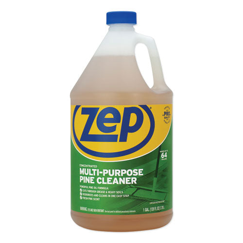 Zep Commercial® wholesale. Multi-purpose Cleaner, Pine Scent, 1 Gal Bottle. HSD Wholesale: Janitorial Supplies, Breakroom Supplies, Office Supplies.