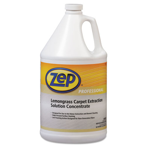Zep Professional® wholesale. Carpet Extraction Cleaner, Lemongrass, 1gal Bottle. HSD Wholesale: Janitorial Supplies, Breakroom Supplies, Office Supplies.