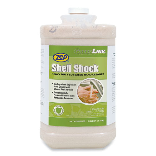 Zep® wholesale. Shell Shock Heavy Duty Soy-based Hand Cleaner, Cinnamon, 1 Gal Bottle, 4-carton. HSD Wholesale: Janitorial Supplies, Breakroom Supplies, Office Supplies.