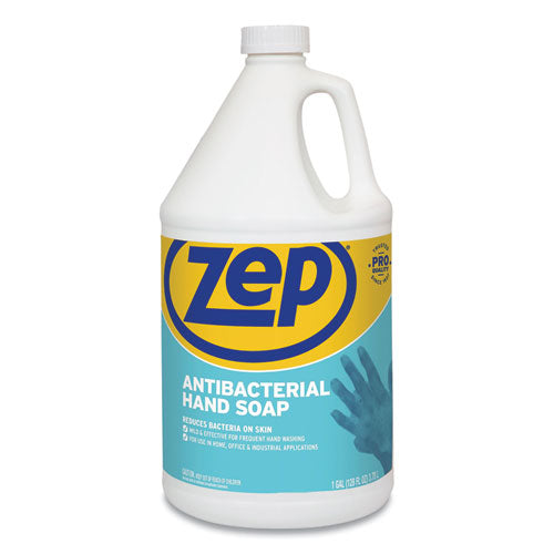 Zep® wholesale. Antibacterial Hand Soap, Fragrance-free, 1 Gal Bottle, 4-carton. HSD Wholesale: Janitorial Supplies, Breakroom Supplies, Office Supplies.